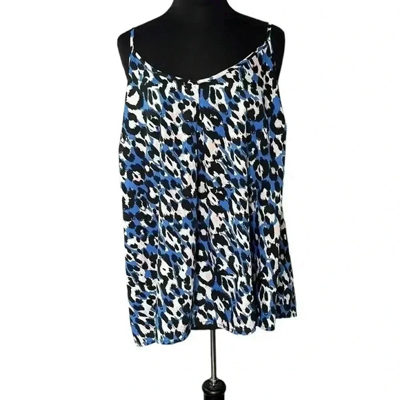 Capsule Animal Print Multicolor Sleeveless Cami Tank Size 18 - Picture 1 of 7